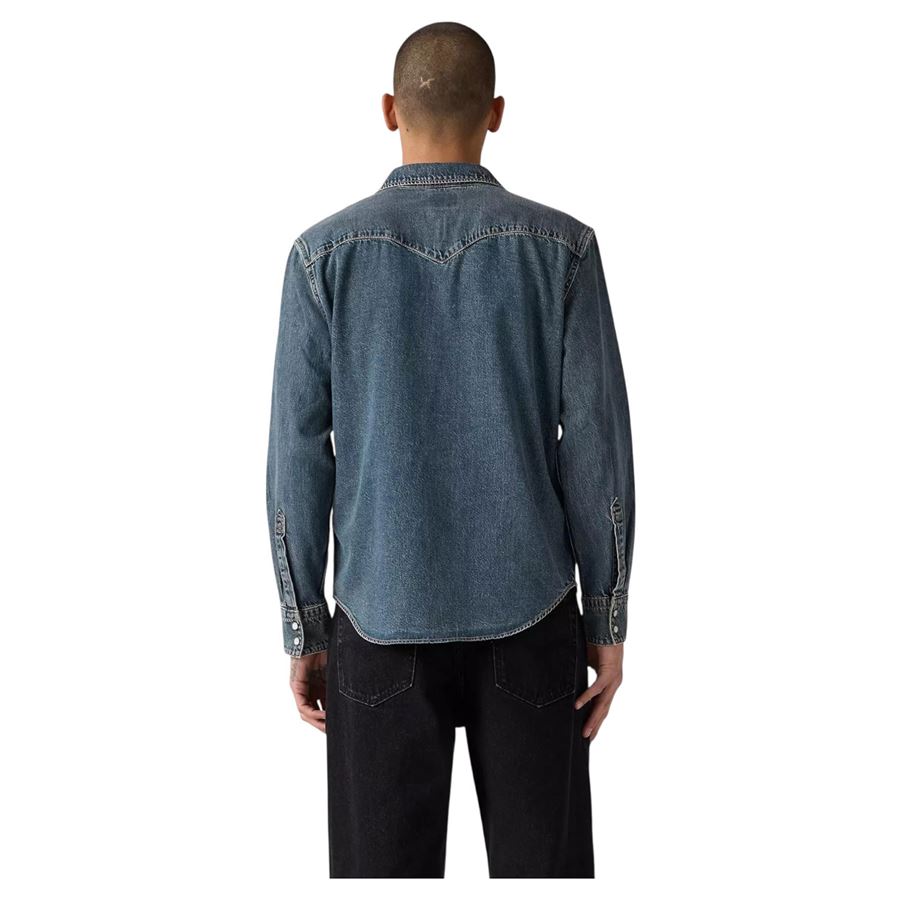 Camicia da uomo in jeans Standard Western Barstow Levis | 85744/0103DENIM